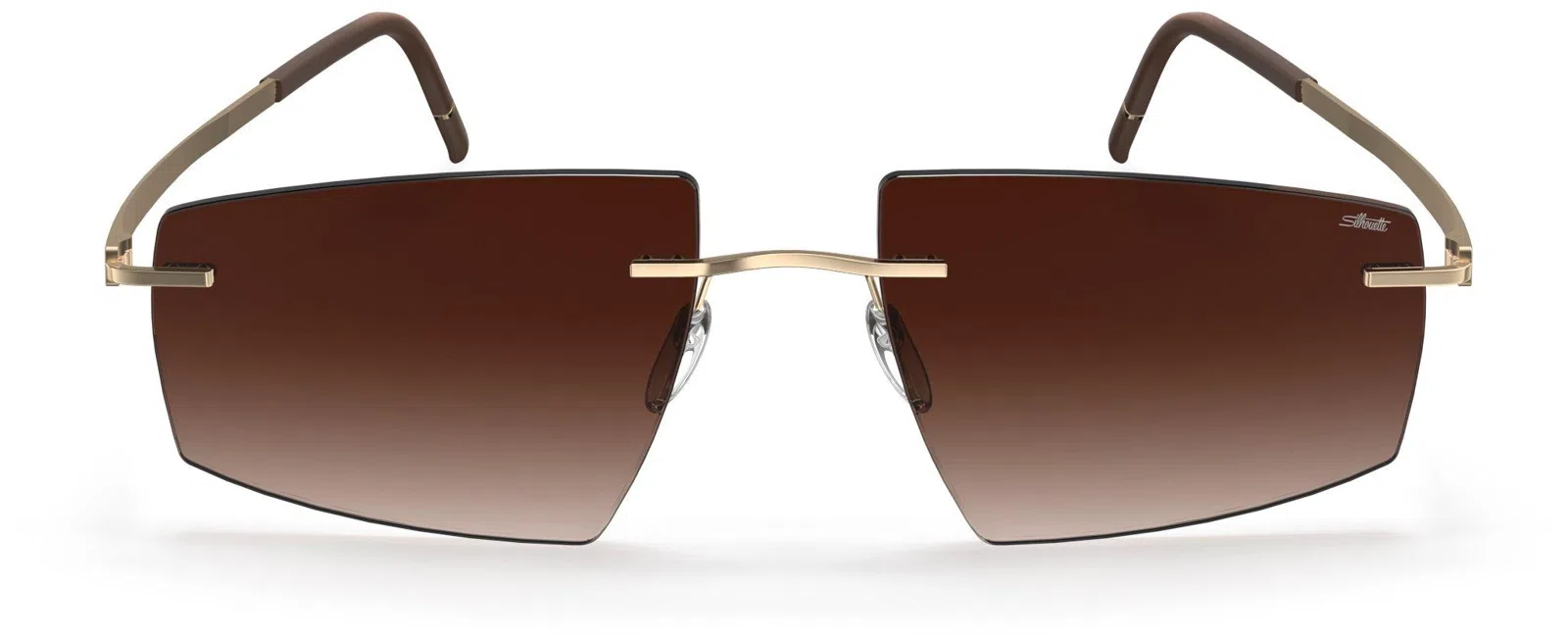 Silhouette Escondido Rimless 8747 Sunglasses - view 10